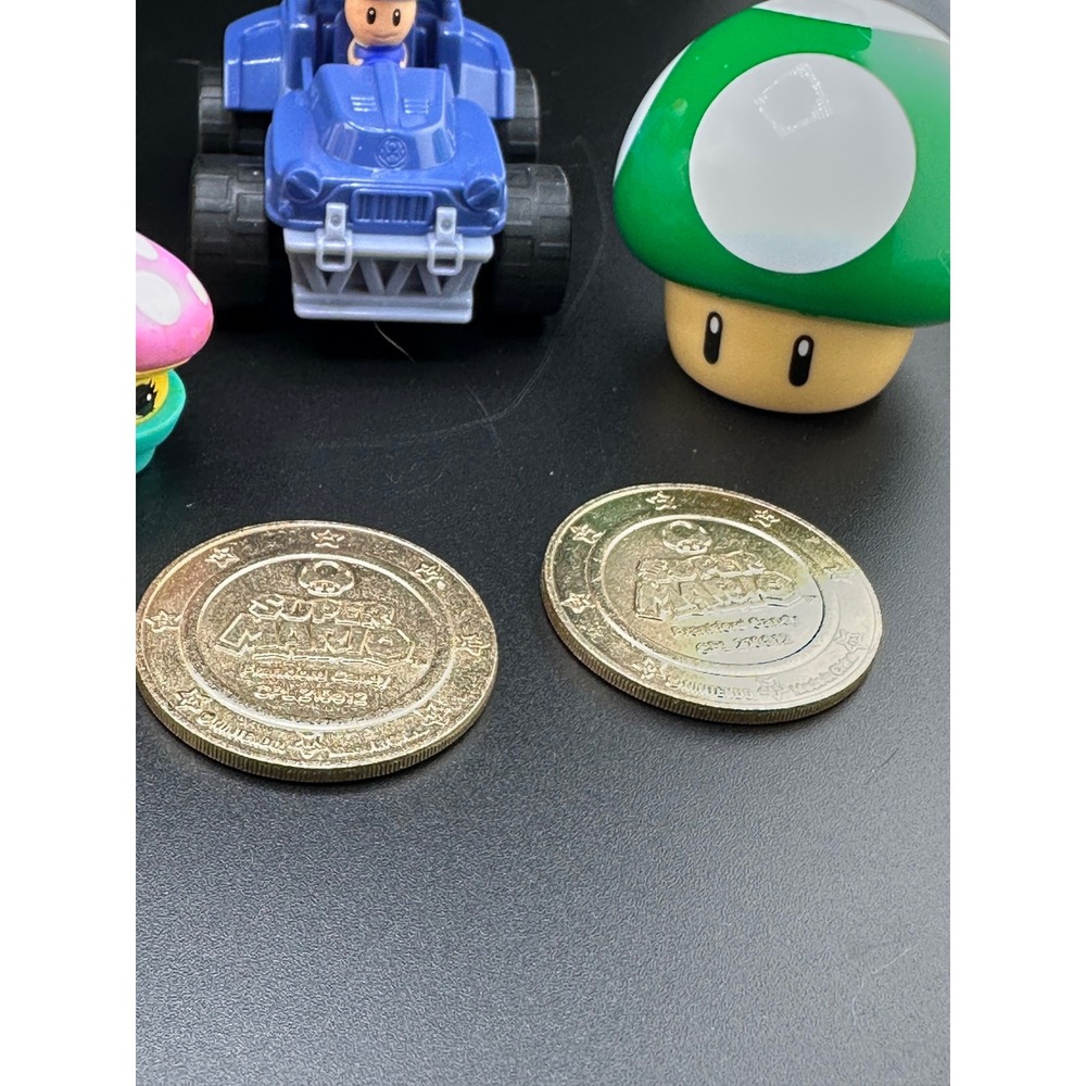 Super Mario Bros Toy Lot Bowser Toad Kart Green Mushroom Goomba Luigi Nintendo - Picture 8 of 8